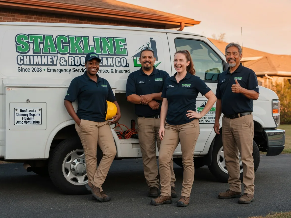 Chimney flashing repair company in Midland, MI